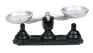 Dollhouse Miniature Balance Scale